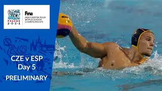 Re-LIVE | CZE v ESP - Day 5 | FINA World Men's Junior Water Polo Championships 2021