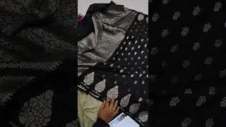 Most trending saree ✨ | best quality guaranted | banarasi silk #silkclothing #saree #shortvideo