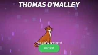 Game: Disney Heroes Battle Mode - Thomas O'Malley Unlocked