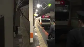 打ち返し！立川駅1番線新発車メロディ　首都圏41番 #鉄道 #train #発車メロディー #発車メロディ #電車 #駅メロ #駅メロディー #青梅線 #立川駅 #神曲 #shorts #ikst