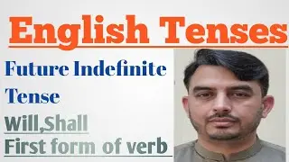 English tenses||Future indefinite Tens ||Muhammad Imran official#education