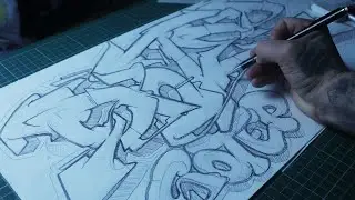 Как нарисовать граффити