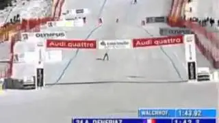 Bode Miller wins downhill (Lake Louise 2004)
