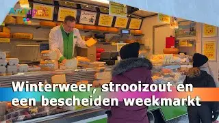 Winterweer, strooizout en een bescheiden weekmarkt