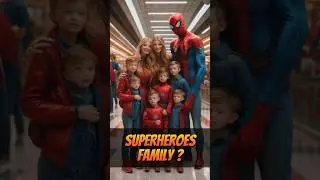 Superhero Happy Family 💥 All Characters #shorts #avengers #marvel #cartoonshowdown