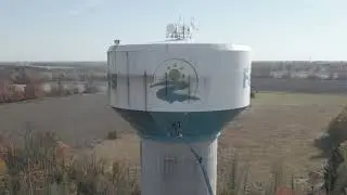 Fergus Ontario Water Tower Cleaning/Power Washing - Gladiator Pro Wash