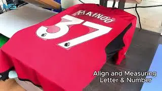Official Nameset Heat Press Tutorial