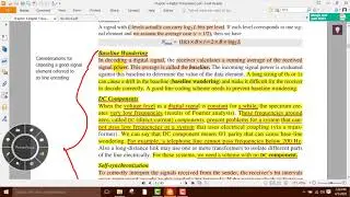 DC Component and Baseline Wandering ||Chapter 04||Digital Transmission||Data Communication