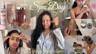 Spa Day completo P&Oacute;S VIAGEM: autocuidado em casa🧖🏻&zwj;♀️cabelo, pele, unhas, depila&ccedil;&atilde;o⭐️