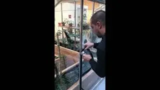 Tuto serres LAMS - Pose du joint néoprène
