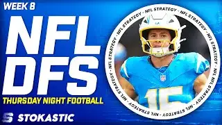 Vikings vs Chargers Showdown Strategy TNF Week 8 DFS Picks | NFL DFS Strategy