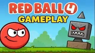 Red Ball 4 Gameplay | Level Walkthrough, Boss Fight & Full Adventure | Red Ball 4 Android/iOS