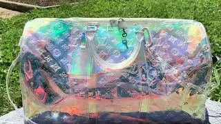 Holographic Louis Vuitton | Prism keepall 50