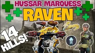 Hussar Marquess Raven Gets 14 Kills! | War Robots