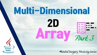 Multi-Dimensional Arrays | 2D #part3: Documentation and Coding