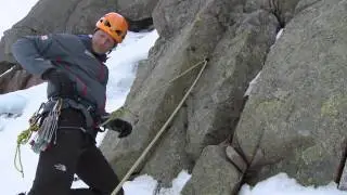 Placing pegs in winter