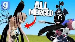 ALL TREVOR HENDERSON CREATURES MERGED! (Garry's Mod Sandbox) | JustJoeKing