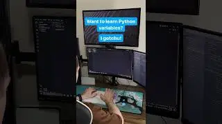 Let’s learn about Python variables!....#technology #softwareengineer #pythonprogramming #tech