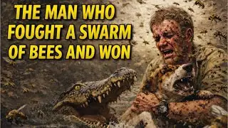 The man who fought a swarm of bees and won.