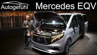 The electric V-Class: Mercedes EQV REVIEW - Autogef&uuml;hl