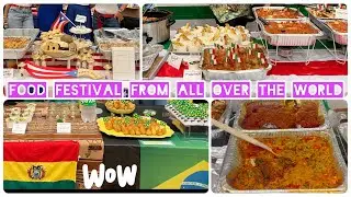 Food festival in America | food from all over the world 😍😋 #americavlogs #foodfestival