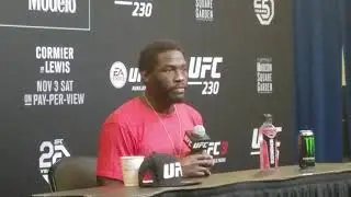 Jared Cannonier on UFC 230 win and possible matchup with Israel Adesanya