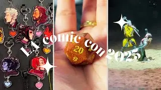 Видеоблог о путешествиях | LA Comic Con, Medieval Times + Haul