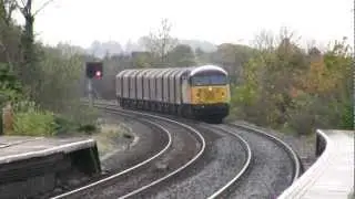 56087 6E07 Washwood Heath - Boston Docks @ Tamworth 26/10/12