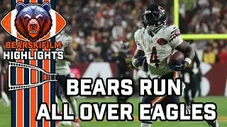 Chicago Bears RUN All Over Eagles - HIGHLIGHTS