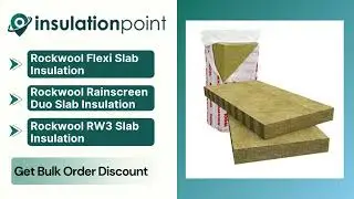 Rockwool Insulation Boards | Fire-Safe, Energy-Efficient, Reliable | Insulation Point