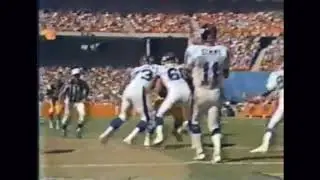 Rams Score 3 Safeties in 1 Quarter vs. Giants in 1984 (Original Broadcast Footage)