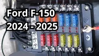 Fuse Box Diagram: Ford F-150 2024 - 2025. FuseFans.