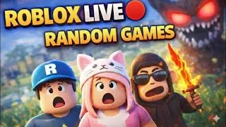 playing random games in roblox