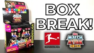 BOX BREAK! | TOPPS MATCH ATTAX EXTRA BUNDESLIGA 2022/2023 | 24 PACK OPENING! | LIMITED EDITION PULL!