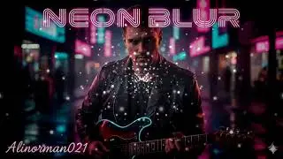 Neon blur by @Alinorman021 #guitar #deephouse #chillmusic #music 