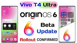 Vivo T4 Ultra Origin OS 6 Stable Update Finally Received 😍 | Android 16 Features & Performance 🔥