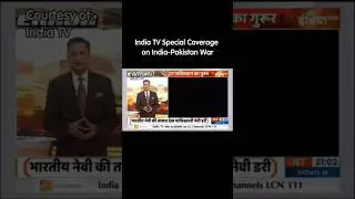 India TV Special Coverage on India-Pakistan War with Rajat Sharma