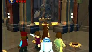 Lego Star Wars El Videojuego 100% Ps2 - La Amenaza Fantasma - La Reconquista Del Palacio De Theed