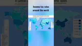income tax rates around the world #facts #geography #cool #shorts #interesting #interestingfacts