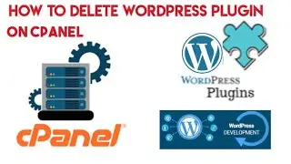 how to delete wordpress plugin in cpanel