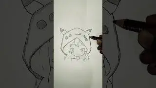 Realistic Girl Sketch with Pencil ✏️ | Art #anime #Short