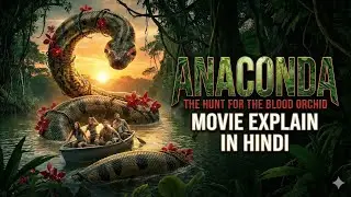 Anaconda : The Hunt for the Blood Orchid 😱 | Giant Snake Horror Movie Explained in Hindi #movie