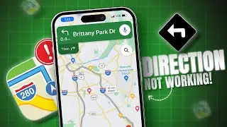 How to Fix Apple Maps Directions Not Working on iPhone | Solve Missing Directions Issue on iOS Maps