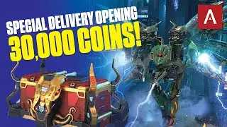 War Robots - Seraph Shield Breaker + Special Delivery Crate Opening (30,000 Coins) WR Max Gameplay