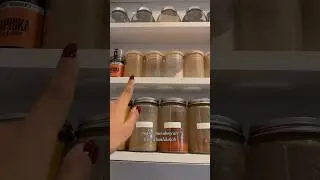 Spice jar organisation #indianinlondon #spicejars #kitchenorganization #ikea #london