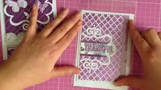 3 cards | Using up scraps/older supplies