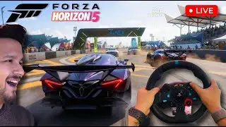 Ep-01 My First Ever Forza Horizon 5 Gameplay 🔥| Steering Wheel Logitech G29