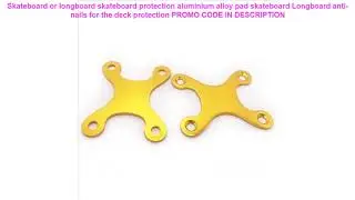Free Shipping  Skateboard or longboard skateboard protection aluminium alloy pad skateboard Longboa