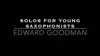 Solos for Young Saxophonists   Sicilienne and Allegro by Johann Sebastian Bach
