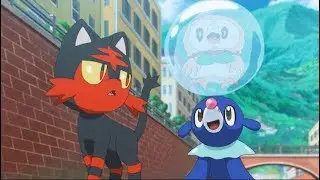 Les Pok&eacute;mon de d&eacute;part sous le soleil d&rsquo;Alola.
